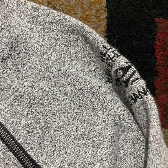 Harley-Davidson Women’s Bar & Shield Rib-Knit Zip Sweatshirt — Gray (Size Medium - Picture 9 of 9